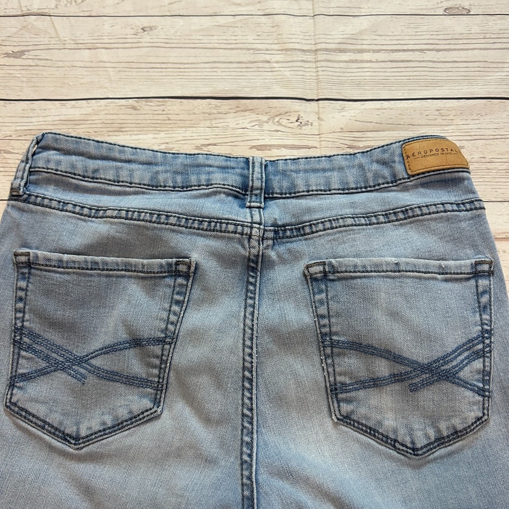 Aeropostale High Waisted Ankle Jegging Denim Jeans Women's Size 6 Regular - Picture 9 of 9